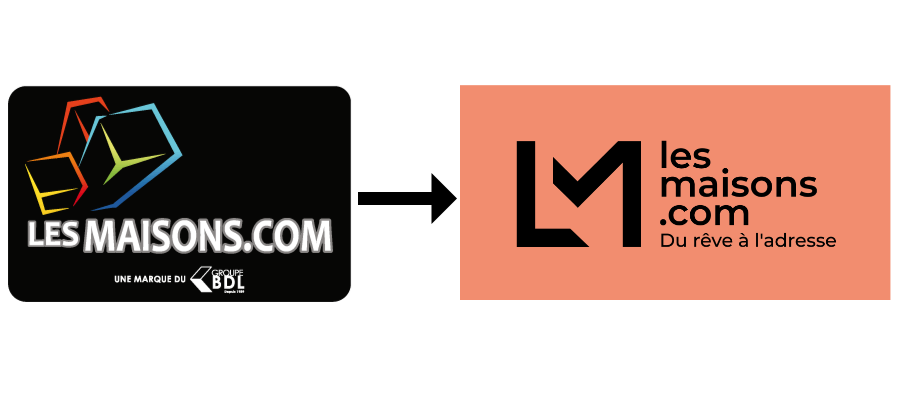 Changement de logo LesMaisons.com