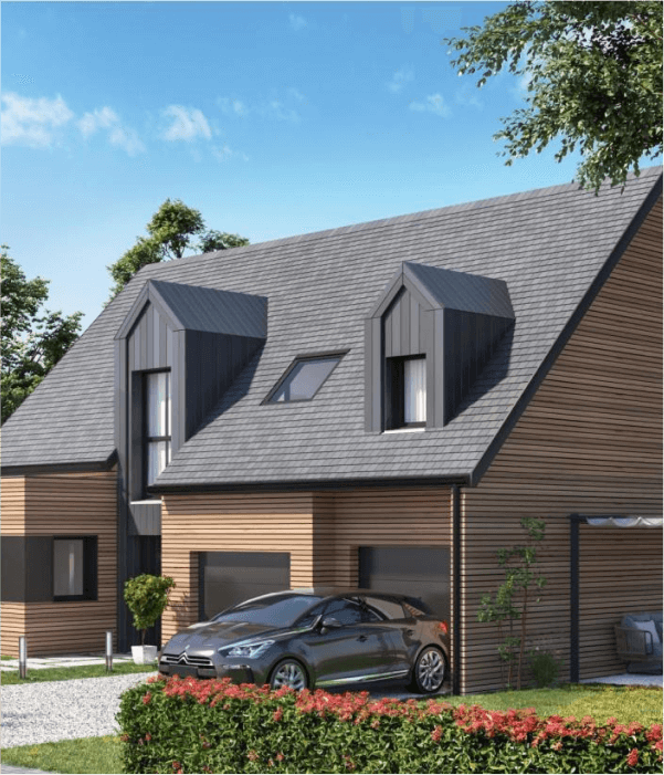 Maison à ossature bois
